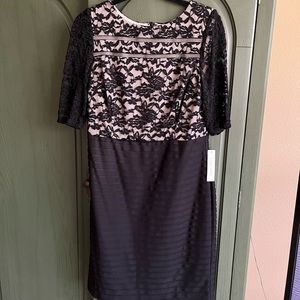 NWT SANDRA DARREN COCKTAIL/wedding dress size 12